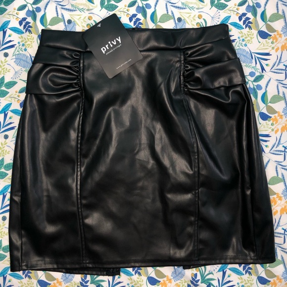 NWT Privy High Waist Corset Mini Skirt-M - Picture 6 of 10